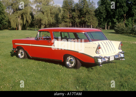 1956 Chevrolet Nomad Station Wagon Stock Photo