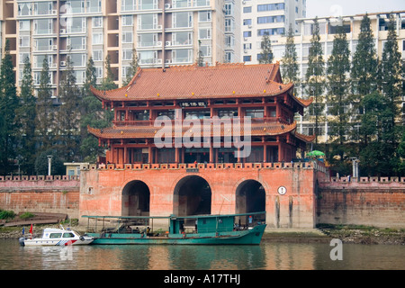 Leshan, near Emei, Chengdu, China Stock Photo