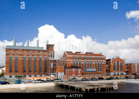 Central Tejo, the old power plant converted into Electricity Museum in Lisbon. Portugal. Stock Photo