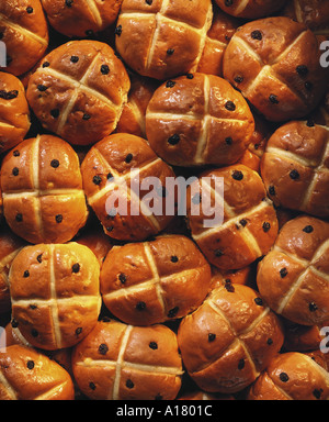 HOT CROSS BUNS Stock Photo