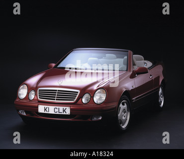 1999 Mercedes Benz CLK 320 cabriolet Stock Photo