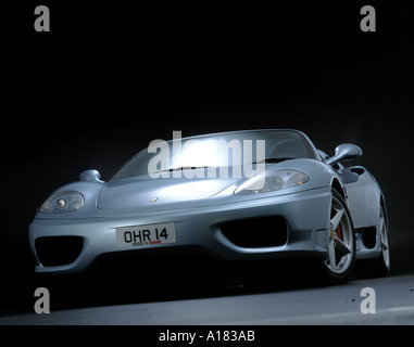 2001 Ferrari 360 Modena spider Stock Photo