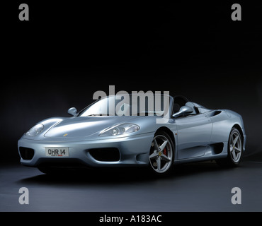 2001 Ferrari 360 Modena spider Stock Photo