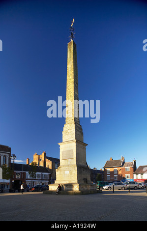 The Obelisk Market Place Ripon Yorkshire Stock Photo