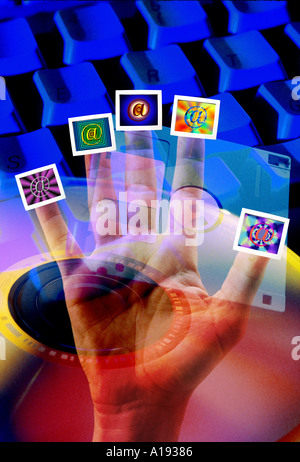 internet concept Stock Photo