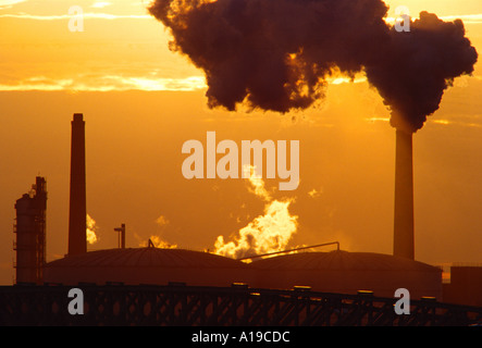 Sugar beet refining factory Newark Nottinghamshire England United Kingdom Stock Photo