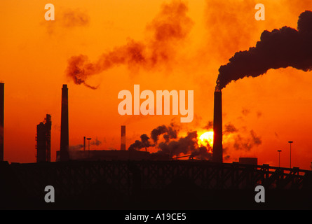 Sugar beet refining factory Newark Nottinghamshire England United Kingdom Stock Photo