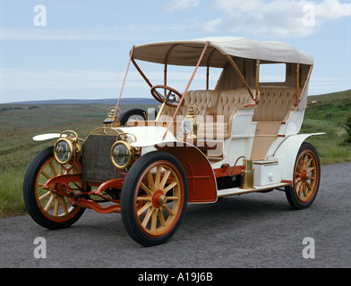 1904 Mercedes 28 32 HP side entrance Phaeton Country of origin Germany Stock Photo