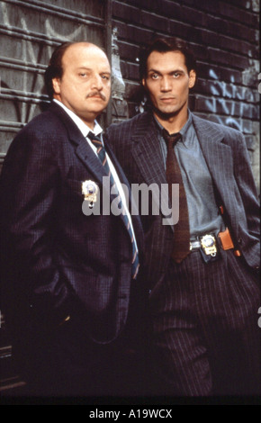 NYPD Blue TV Series Year 1993 2005 Dennis Franz Jimmy Smits Stock Photo