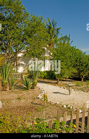 Florida Sanibel Island Historical Village & Museum Stock Photo