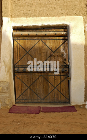 The Amir s Palace Door Old City of Shaqra a Saudi Arabia Stock Photo