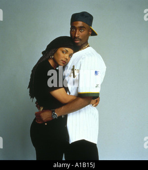Poetic Justice Year 1993 Director John Singleton Tupac Shakur Janet Jackson Stock Photo