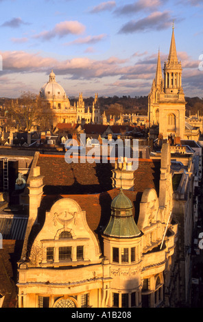 View of Oxford from Carfax Tower 1 Stock Photo