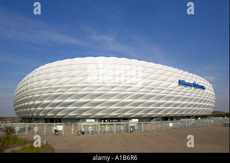 Allianz Arena Stadium munich germany Stock Photo