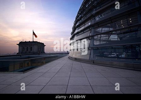 The Glass Dome On Top Of The Reichstag Federal Parliament Building Berlin Germany Stock Photo