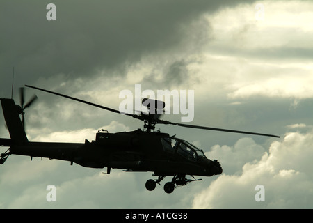 Apache Longbow Attack Helicopter Gunship Westland AH Mk1 WAH 64 British Army Stock Photo