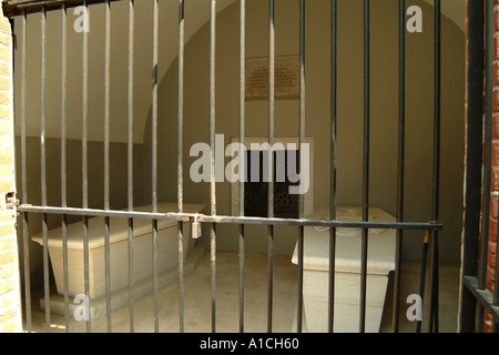 Burial chamber of General George Washingston first President of the United States of America Mount Vernon Virginia USA Stock Photo