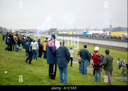 Santa Pod Raceway Northamptonshire UK Stock Photo