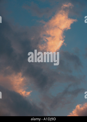 Cloud formation Stock Photo