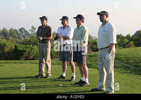 California Newport Coast,Pelican Hill Golf Club,corporate retreat event,visitors travel traveling tour tourist tourism landmark landmarks culture cult Stock Photo