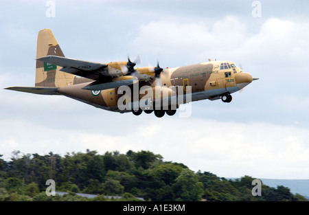 Royal Saudi Air force Hercules Stock Photo