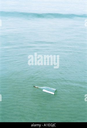 Message in bottle Stock Photo
