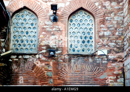 Exterior view of  the Palace kitchens wall, Topkapi Palace, Sarayi, Istanbul, Turkey. DSC 7455 Stock Photo