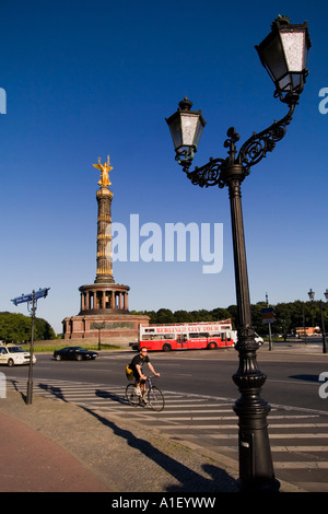 Berlin victory column Stock Photo