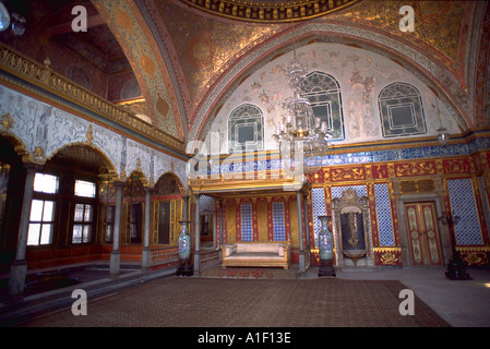 Salon The Harem Topkapi Palace in Istanbul Turkey Stock Photo