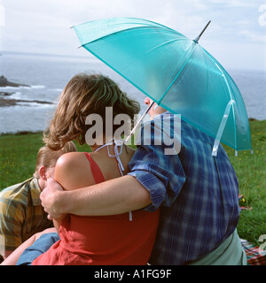 Keeping warm Stock Photo