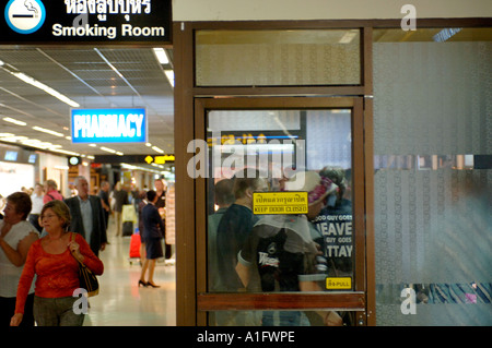 Smoking Room Don Muang Bangkok International Airport