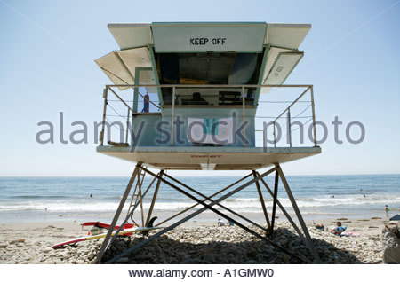 Lifeguard Cabin And Beach El Capitan State Park Santa Barbara