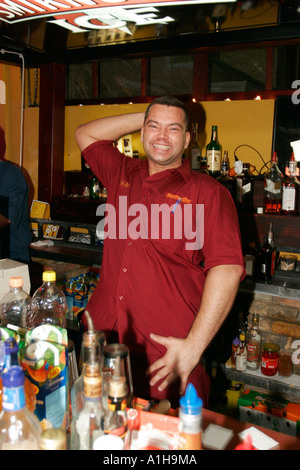 This is a special bar, club in Budapest, where all bartenders are