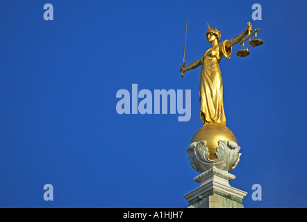 Old Bailey Central Criminal Court london uk Stock Photo