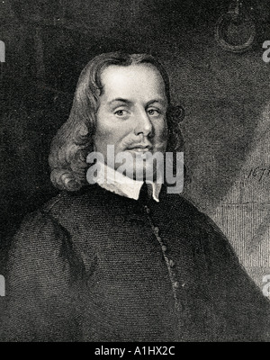 John Bunyan, 1628 - 1688.  English author of The Pilgrim's Progress, and Puritan preacher. Stock Photo