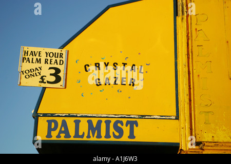 Crystal gazer, Blackpool lancashire Stock Photo