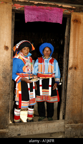 women of the Lisu minority,Yunnan province,China Stock Photo