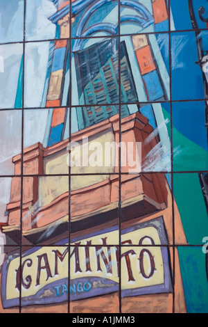 Caminito art/graffiti Stock Photo