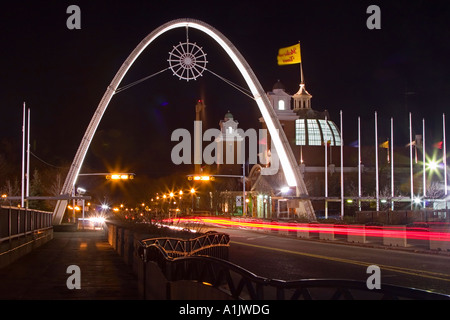 Dufferin Street arch at Exhibition Place, Toronto Canada Stock Photo