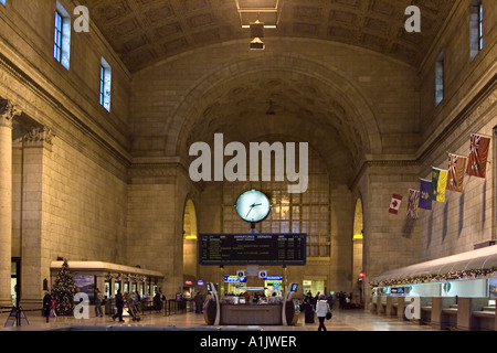 Union Station, Toronto Canada Stock Photo