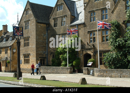 The Lygon Arms Hotel Broadway Worcestershire Cotswolds England United Kingdom UK Stock Photo