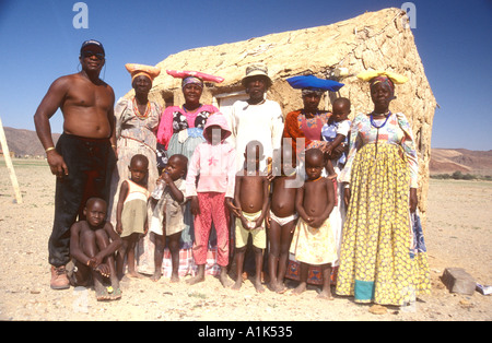 Family home in a Herero village, Damaraland, Namibia Stock Photo - Alamy