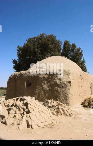 AFGHANISTAN Balkh Mother of Cities Shrine at No Gonbad Mosque Mosque of Nine Cupolas Stock Photo