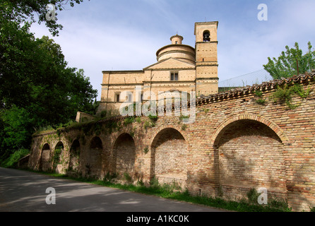 Urbino Italy The renaissance church of San Bernardino Stock Photo