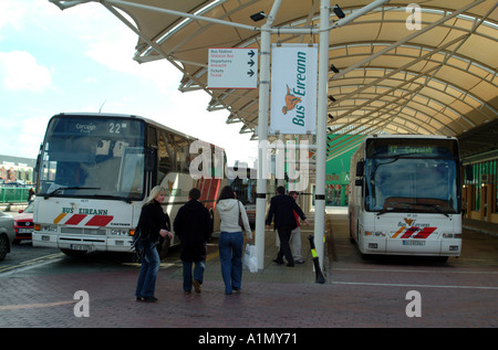 Bus Station City of Cork southern Ireland Eire EU Stock Photo