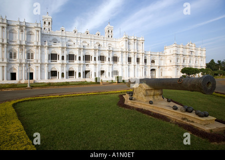 Jal Vilas Palace in the town of Gwalior in the Madhya Pradesh region of Central India Stock Photo