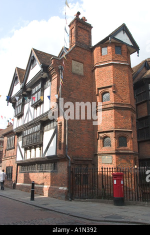 Eastgate House Rochester Kent UK Stock Photo