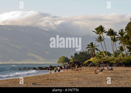 Kamaole Beach in Maui, Hawaii Stock Photo