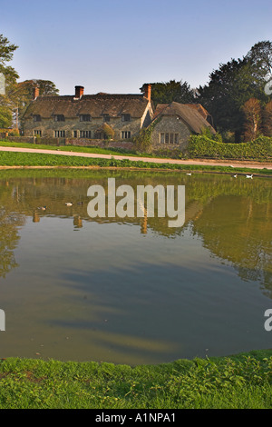Ashmore Village and Pond in Dorset Stock Photo