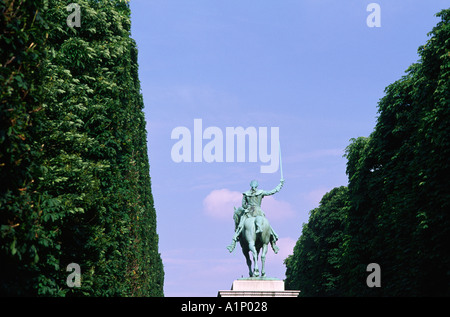 Lafayette Monument In Paris France Stock Photo